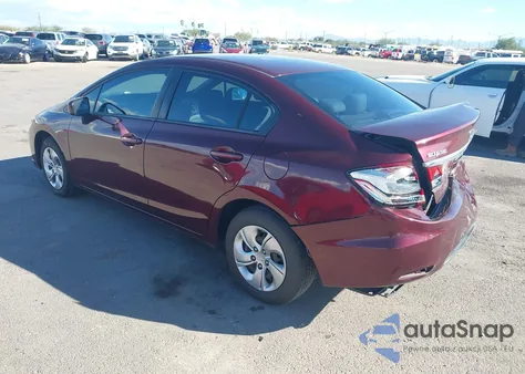 2015 Honda Civic Lx from USA, damaged, VIN 2HGFB2F54FH547586